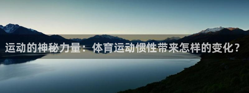 一竞技官方正版app五金厂：运动的神秘力量：体育运动惯性带来